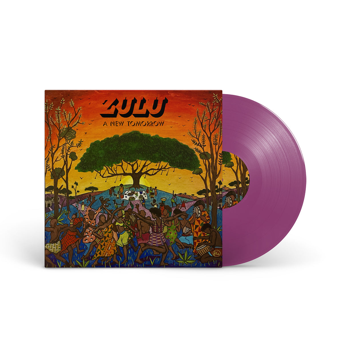 Zulu『A New Tomorrow』カラーvinyl レコード ZULU 