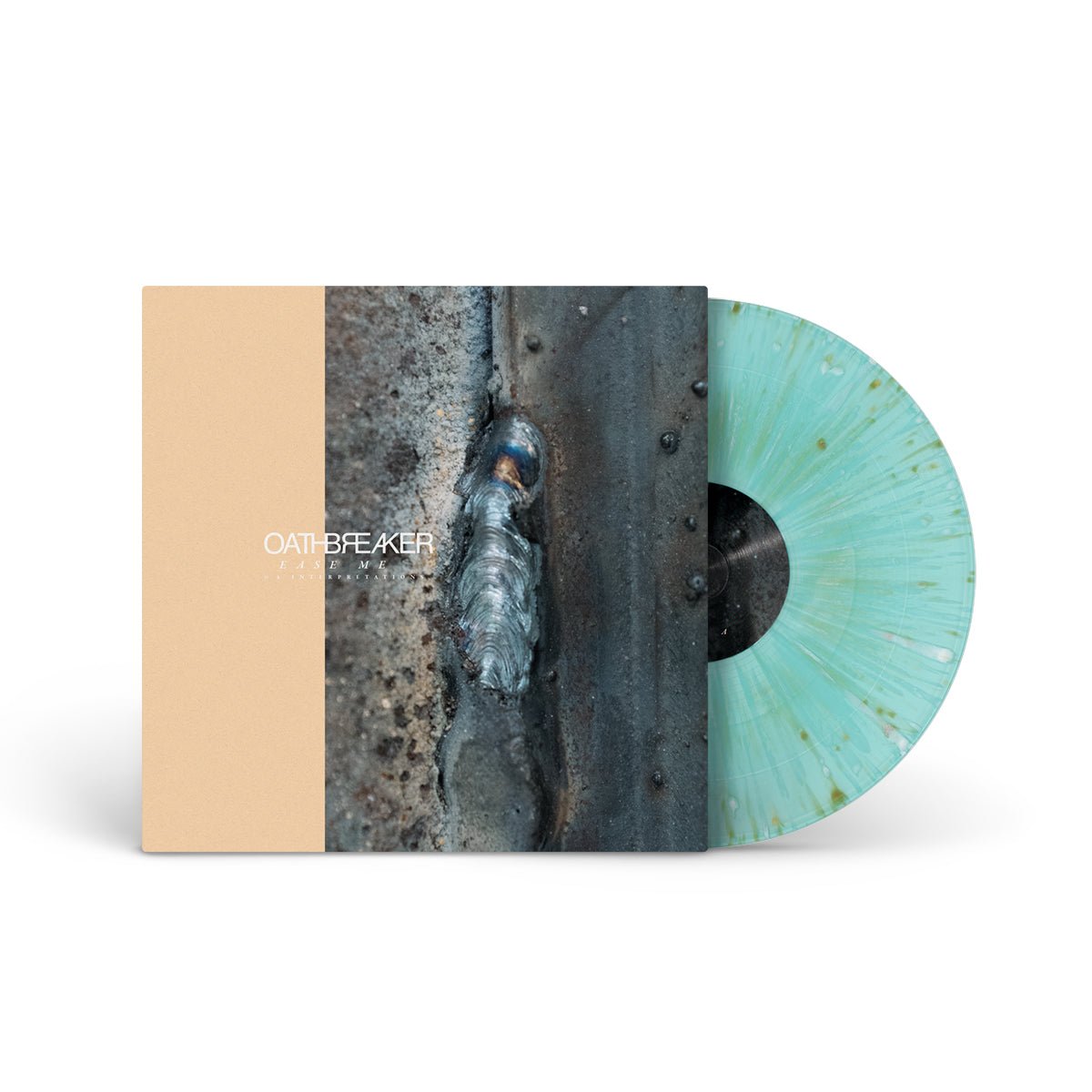 OATHBREAKER "Ease Me &amp; 4 Interpretations" LP COKE BOTTLE CLEAR W WHITE &amp; GOLD SPLATTER